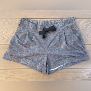 Lululemon Athletica Gray Drawstring Shorts size 6